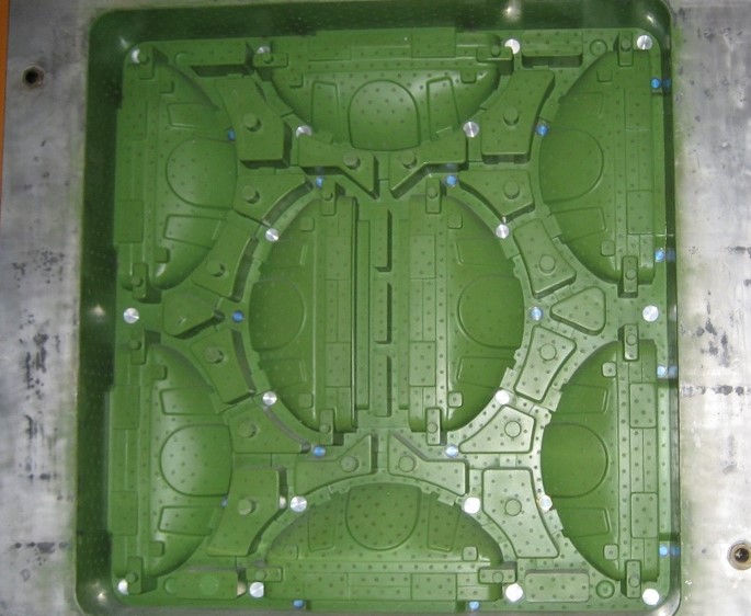 Electrical Package Mould with Teflon Coating